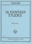 Fuchs - 16 Fantasy Etudes for Viola