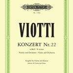 Viotti - Concerto No. 22 in A minor, for Violin and Piano