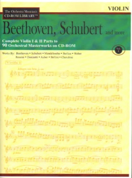 Beethoven Schubert and More, violin