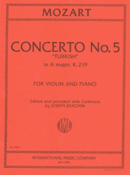 Mozart - Concerto No. 5 in A Major, K.219