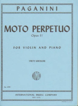 Paganini - Moto Perpetuo, Op 11