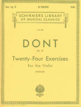 Dont - Tweny-four Exercises for the Violin