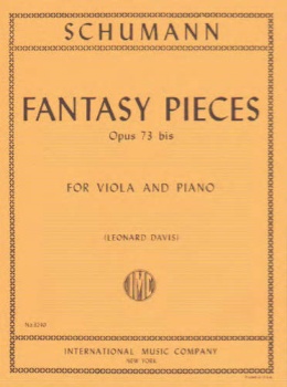 Schumann - Fantasy Pieces Op 73 bis for Viola and Piano