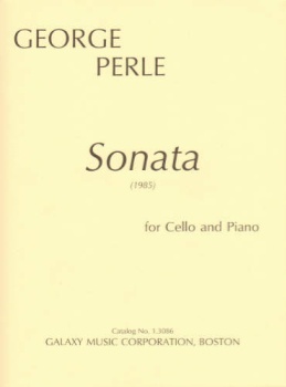Perle - Sonata For Cello And Piano