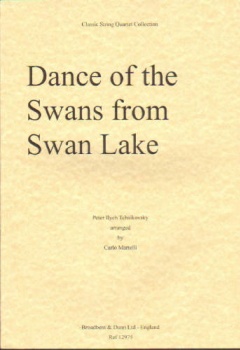 Dance of the Swans from Swan Lake, score