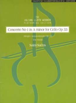 Saint-Saens Concerto No. 1 in A minor for Cello Op 33