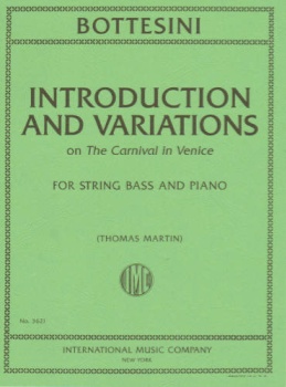 Introduction and Variations on The Carnival in Venice, for String Bass and Piano