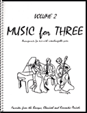 Music for Three, Volume 2, (Score)