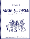Music for Three, Volume 3,  (Keyboard or Guitar)