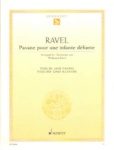 Pavane Pour Une Infante Defunte For Violin And Piano