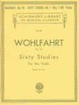 Wohlfahrt - 60 Studies, Op. 45 - Book 1 for the violin