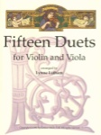 Fifteen Duets for Violin and Viola