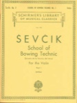 Sevcik - School Of Bowing Technique Op 2, Part 1 for the Violin