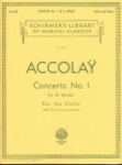 Accolay - Concerto No 1 In A Minor For Violin