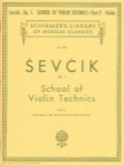 Sevcik - School Of Violin Techique, Op1 Book2