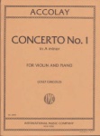 Accolay - Concerto No. 1 in A minor for Violin and Piano