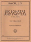 Bach - 6 Sonatas and Partitas (S.1001-1006) for Violin Solo