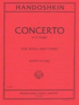 Handoshkin - Concerto in C major for Viola and Piano