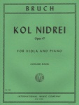 Bruch - Kol Nidrei Op 47 for Viola and Piano