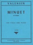 Valensin - Minuet In G major for Viola and Piano