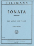 Telemann - Sonata In A minor for Viola and Piano