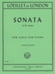 Loeillet - Sonata In B Flat major for Viola and Piano