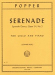 Popper - Serenade, Spanish Dance, Op 54 No 2, for Cello and Piano