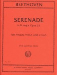 Serenade in D Major, Op 25, for Violin, Viola, and Cello