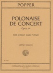Popper - Polonaise De Concert, Op 14, for Cello and Piano