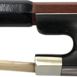 L'Archet Brasil Pernambucco Violin Bow, Full Nickle Mounted Frog