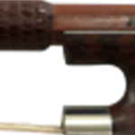 L'Archet Brasil Pernambucco Viola Bow, Nickel Mounted Snakewood Frog