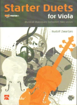 Starter Duets For Viola Position 1 (easy) Bk