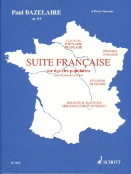 Suite Francaise Op. 114 for cello