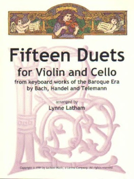 Fifteen Duets for Violin and Cello