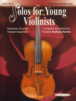 Solos for Young Violinists Violin Part and Piano Acc., Volume 4 [Violin]