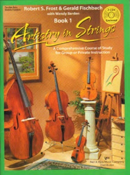 ARTISTRY IN STRINGS - STRING BASS BOOK 1MIDDLE POSITION - BOOK AND CDs