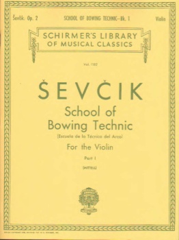 Sevcik - School Of Bowing Technique Op 2, Part 1 for the Violin