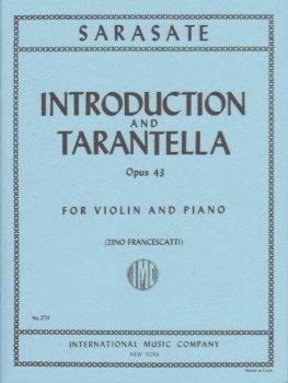 Sarasate - Introduction and Tarantella