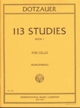 Dotzauer - 113 Studies for Cello - Volume 1