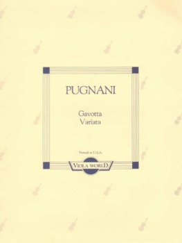 Pugnani - Gavotta Variata