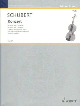 Schubert - Concerto in C Major, viola and piano