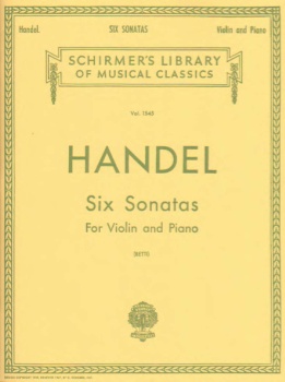 Handel - Six Sonatas for Violin and Piano