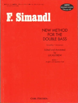 Simandl - New Method For The Double Bass, Book 1