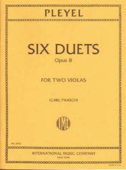 Pleyel - 6 Duets Op. 8 for two Violas