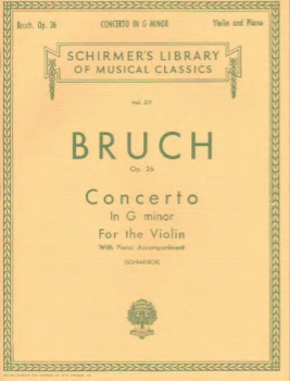 Bruch - Concerto in G minor Op 26 for the Violin