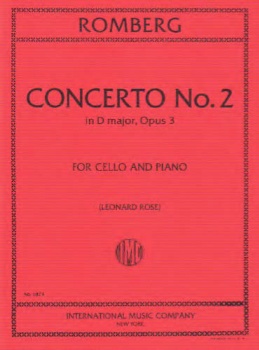 Bernhard Romberg: Concerto No 2 in D major, Op 3