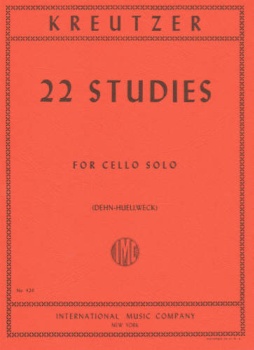 Kreutzer - 22 Studies for Cello Solo