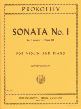 Prokofiev - Sonata No1 In F, Op80