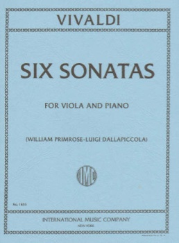 Vivaldi - Six (Cello) Sonatas for Viola and Piano