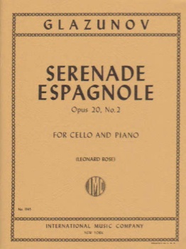 Glazunov, Alexander: Serenade Espagnole Op20 No5